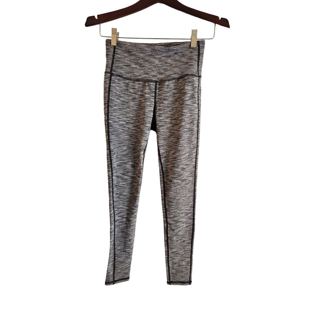 Athleta Women's Gray Comfort Pull On Elastic‎ Waist Leggings Size XS